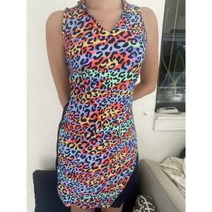 Tzu Tzu Kaia Party Cat Golf Dress Size XS